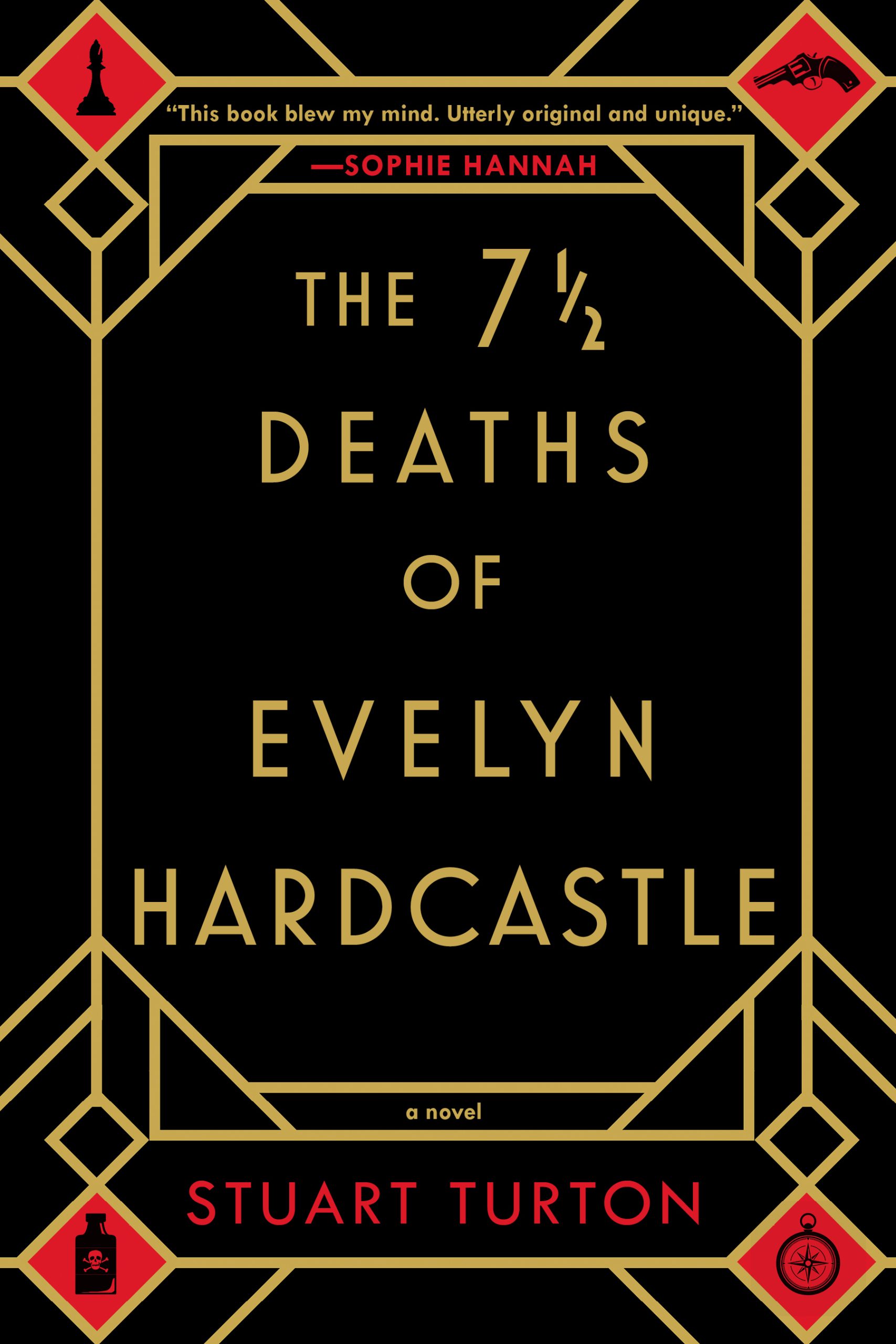 The 7&half; Deaths of Evelyn Hardcastle book cover